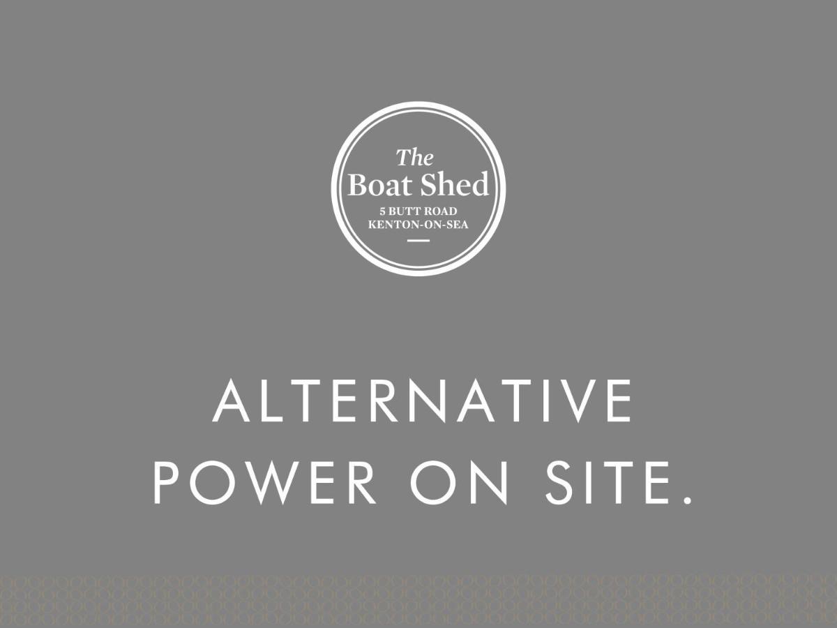 Villa The Boat Shed By The Oyster Collection Kenton-on-Sea Esterno foto